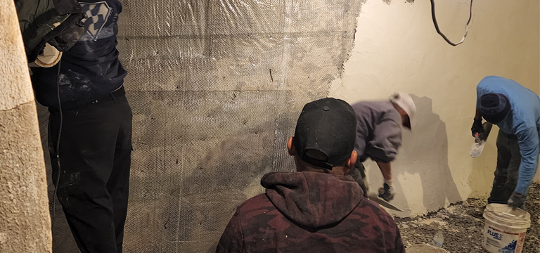 How to Stop Basement Walls from Sweating